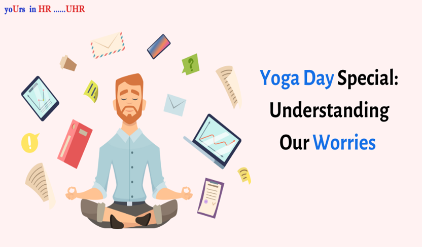 yoga day image, guy meditating in worry to show ways to do focused yoga