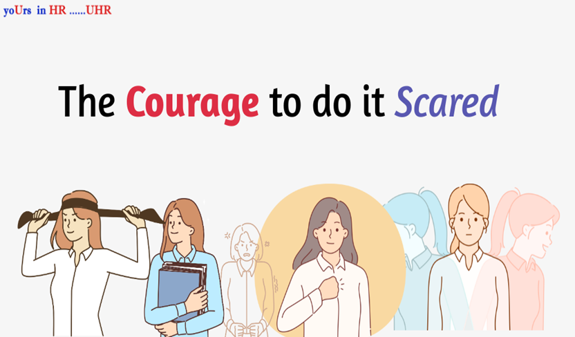 image to represent new year resolutions and planning to implement them, going after your goals even when scared